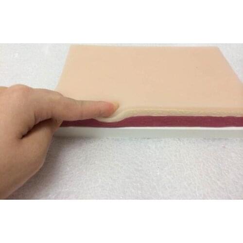 Practice suture skin stitching model/practice/skin/surgical practice/medical skin model silica gel without impurities