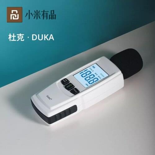 Xiaomi Youpin FB1 30-130dBA Decibel Tester LED Light Large-screen Display Condenser Microphone Noise Detector Without Battery