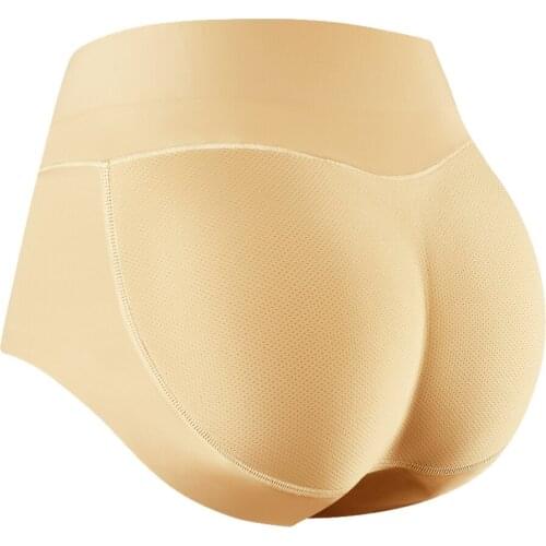 Women Sponge Padded Push Up Panties Butt Lifter Briefs Butt Hip Enhancer Buttocks Lingerie Seamless Control Panties