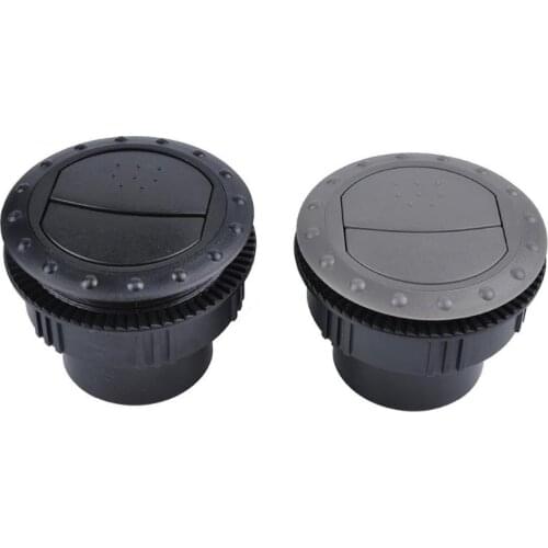 60mm Car RV ATV A/C Vent Air Outlet Rotating Air Conditioning Ventilation Outlet Interior Round Ceiling