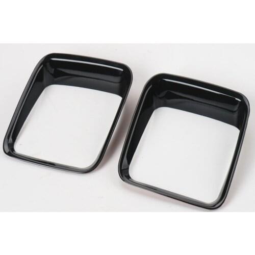 2Pcs/Set ABS Exterior Rear Tail Lamp Light Cover Trim Decorative Frame Sticker For Jeep Renegade 2015 2016 Car Styling