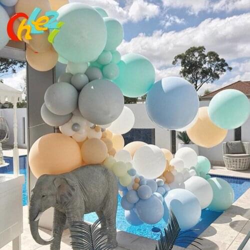 1pcs 36 inch Big Macaron balloon candy color creative birthday party arrangement arches balloon decoration wedding supplies