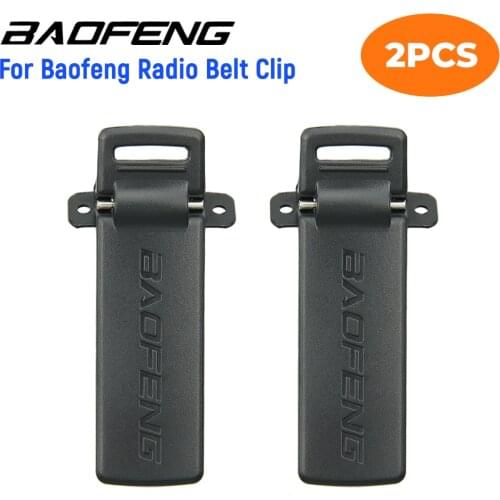 20X Original Baofeng Radios UV-5R Belt Clip for BAOFENG UV-5R UV-5RA UV-5RB UV-5RC TYT TH-F8 Ham Radio Walkie Talkie Accessorie