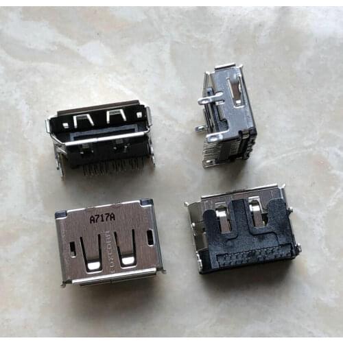 3pcs) Original high quality DP female 20pin DP socket connector HD high speed transmission