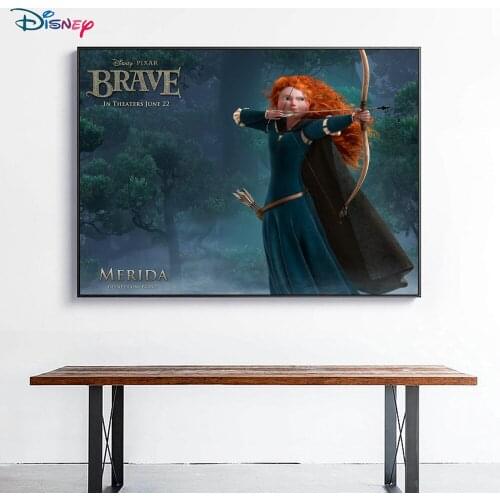5DDIY Disney Diamond Painting Brave Legend Character Inlaid Diamond Embroidery HD Home Art Decoration Painting Cross Stitch Gift