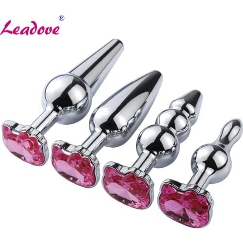Butt Plug Back Yard Cat Jewelry Smooth Metal Anal Plug Dildo Sex Toys Products Butt Plug Gay Anal Beads for Women GS0434