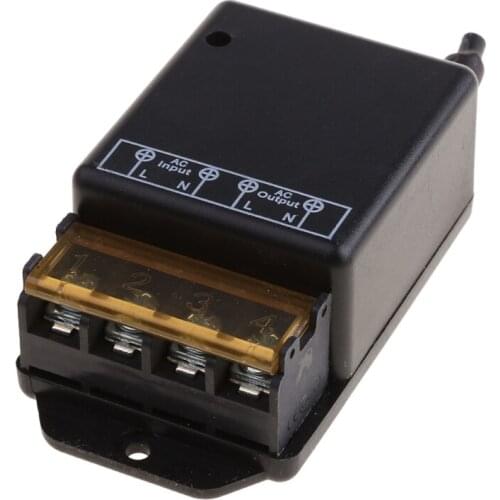 C1FB Wireless RF Remote Control Switch AC 220V Relay Receiver With 2 channel 433Mhz