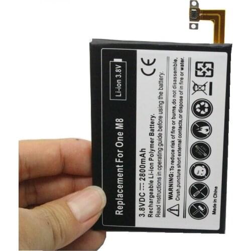 Ciszean 10Pcs/lot 2800mAh B0P6B100 BOP6B100 Replacement Battery For HTC ONE 2 M8 M8 Ace M8x One Max One plus W8 E8 M8T M8W