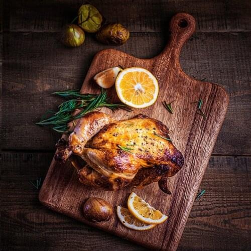 Wooden Steak plate sabili ebony solid wood beef steak plate western food plate rectangular bread board sabili pizza plate tray