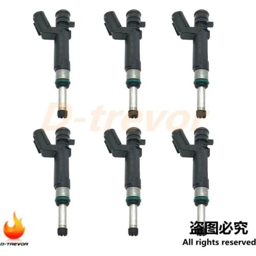 6Pcs 16600-1KT0A Fuel Injector Nozzle for Nissan Versa 1.6L L4 2012-2015