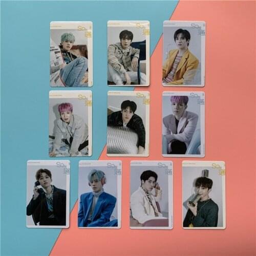 Kpop N.Flying 10pcs/set New Album So, pass LOMO CARD Photo Card Seung Hyub Cha Hun Fans Collection wj324