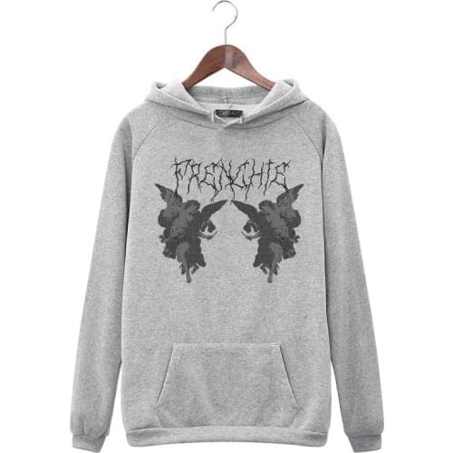 2021 autumn and winter new angel trend fashion couple sweatshirt women Y2K printing loose simple wild oversized hoodie women