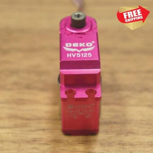 Radio control RC DEKO HV5125 Tail-locking servo coreless aircraft and helicopter option upgrade parts