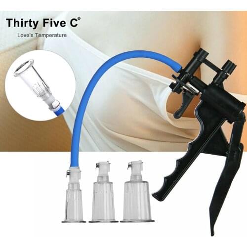 Sexy Flirting Toys Nipple Sucking Pumps SM Bondage Body Cups Clit Stimulator Bullet Sucker Massage Clitoris Sucker Sex Machine