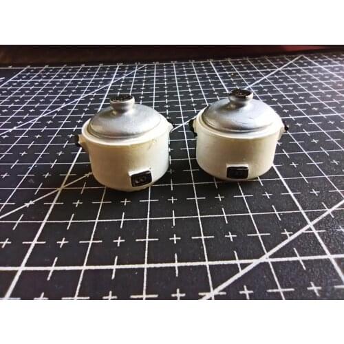 1pcs/lot Resin Rice cooker 21mm Ornaments Micro landscape Ornaments Creative Home Gardening Decorations