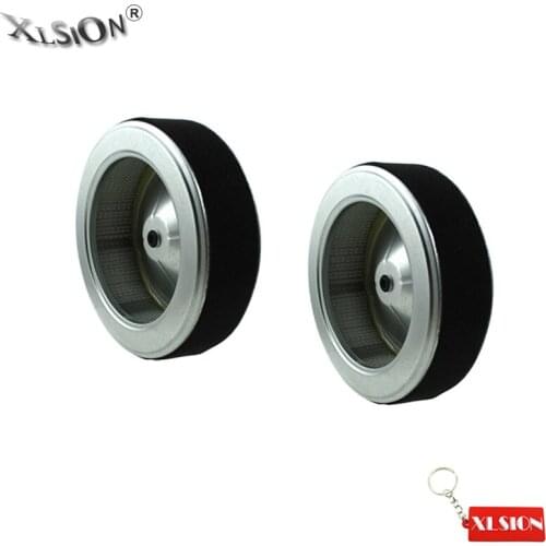 XLSION Aftermarket 2Pcs Air Filters For HONDA OEM # 17210 Z6L 010 Replace GX630 GX630R GX630RH GX660 GX660RH GX690 Models
