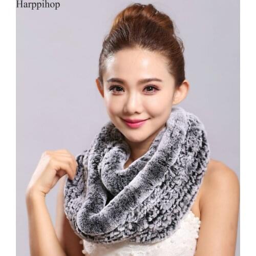 2017 new high quality Rex rabbit fur collar female Winter Rex hair overall collar fur fur thickening plus velvet warm neck sets