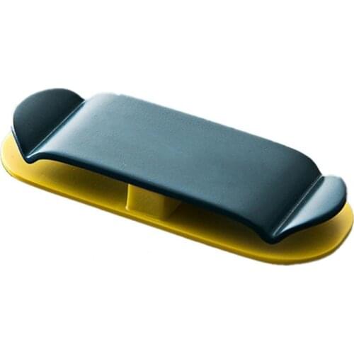 4 Pcs/set Storage Plug Hook Nail-Free Holder For Power Cord Socket Plug Fixed Device ABS Punch-Free Portable Wire Holder Home