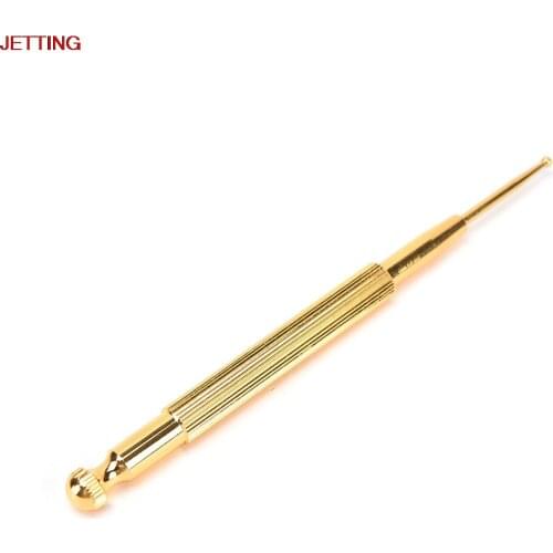 Ear acupuncture probe 13cm Brass Medical Flexible copper ear massage for ear press seed Auricular Vaccaria seed