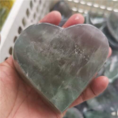 Natural jade love bowl, crystal transparent, decoration must be the first choice