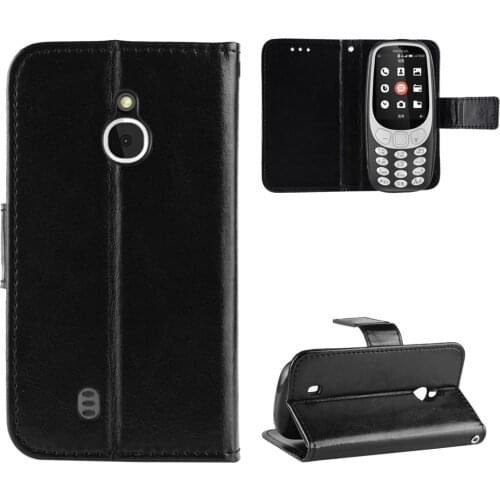 For Nokia 3310 4G Case Luxury Leather Flip Wallet Phone Case For Nokia 3310 3G Nokia 3310 2017Case Stand Function Card Holder