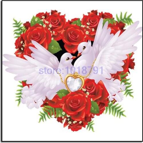 Hot Sale Peace Dove Cross Stitch Diamond Embroidery Needlework Diamond Embroidery