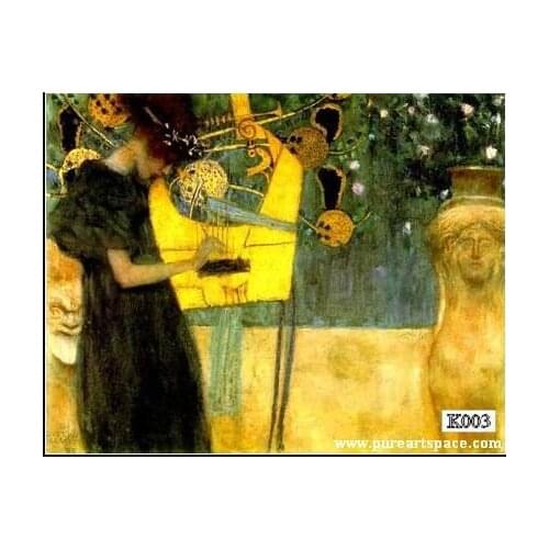 Wholesale klimt oil paintings,100% hand painted canvas Gustav Klimt painting replicas