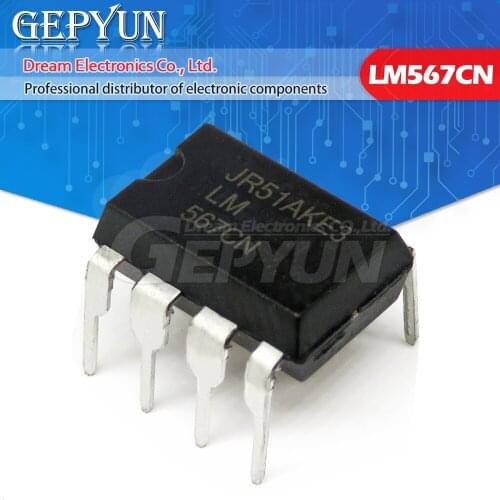 10PCS LM567CN DIP8 LM567C DIP LM567 567CN DIP-8 new and original IC