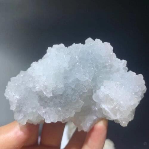 Natural fisheye crystal cluster, crystal healing reiki home decoration stone crystal process