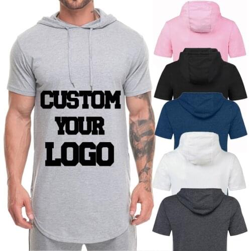 Overeal Men's T-shirts With A Hood