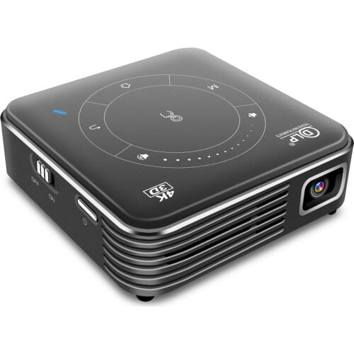 P11 DLP 4K Projector Android 9.0 2GB 16GB Mini Portable LED Projector 2.4G 5G Wifi Bluetooth 3D Home Cinema Beamer