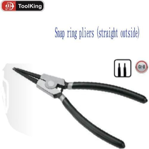 Toolking top quality outer straight circlip pliers spring ring