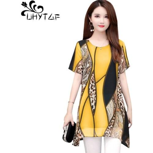 Стильные блузки UHYTGF China At AliExpress