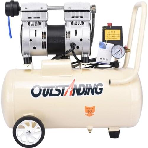 Air Pump Air Compressor Small High Pressure Mini Home Decoration Dental Woodworking 220V Silent Ottos Silent Air Balls