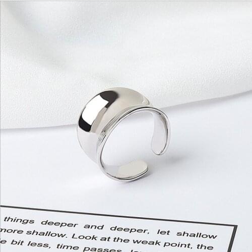 Gothic Fashion Irregular Bumpy Golden Ring Width Open Finger Ring Womens Mens Ring S-R713 Romantic Wedding Ring bague femme