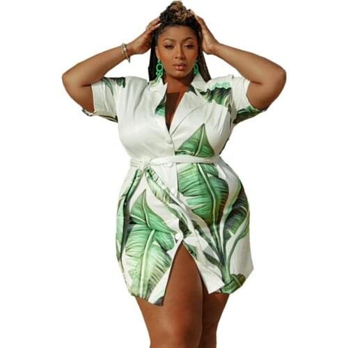 3XL Plus Size Summer Womens Dress 2021 Elegant Bodycon Floral Print Party Dress Club Night Outfits Mini Dresses 5XL 4XL