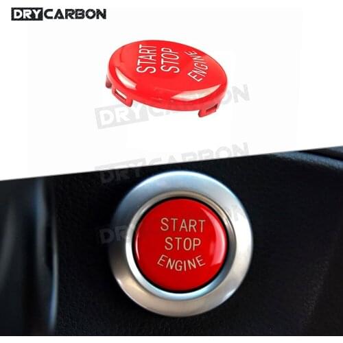 ABS Car Engine Start Stop Button Cap Cover For BMW E90 E91 E92 E93 E60 E61 E70 E71 E84 Car Accessories