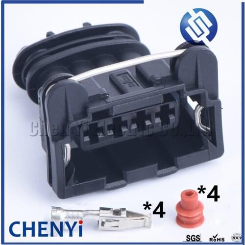 4 pin Tyco AMP waterproof auto connector (3.5)female 282192-1 efi series Junior Power Timer JPT Firewire Oxygen Sensor connector