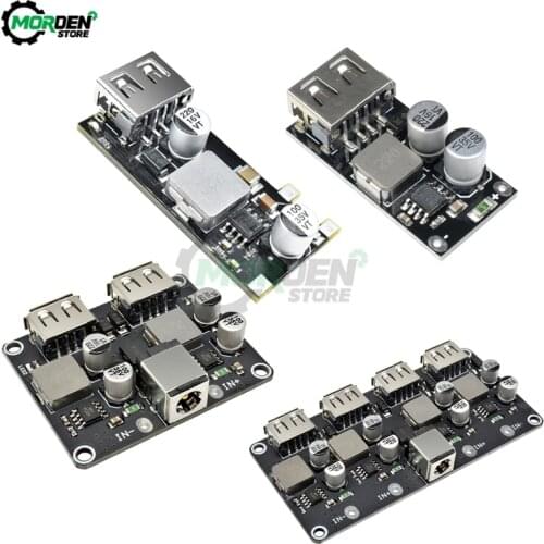 6-32V USB Charging Step Down Module QC3.0 QC2.0 DC-DC Buck Converter 9V 12V 24V to Fast Quick Charger Circuit Board