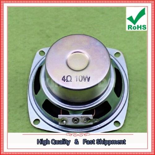 78mm Speakers 4 Europe 10W Full Sound Foam Edge 3 "Full Frequency Speaker Black Hat Silver Hat (E6A1) 0.3KG