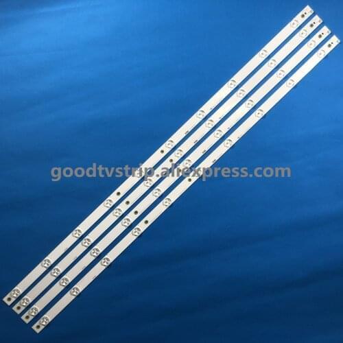 855mm LED Backlight strip 10leds For Chang hong 43" TV LED43D7200I Light bar SVJ430A07 Rev07 R L type LB-C430F14-E1-L-G1-SE1 SE2