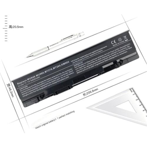 Laptop Battery for Dell Studio 1555 0KM887 0KM898 0KM901 0KM958 0MT275 0MT276 0MT277 0PW772 0RM803 0RM804 0WU946/959 batteries