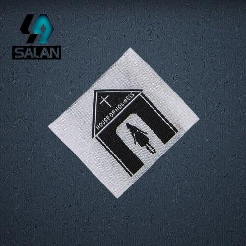 Free shipping customize $39.99/500pcs Garment labels clothing labels / woven label/ main label clothing bids SPO019