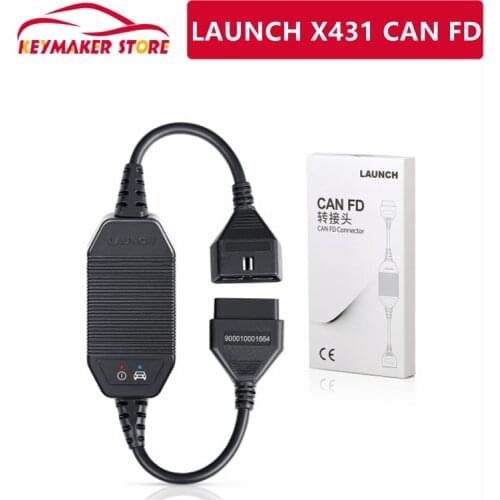 2021 Newest For LAUNCH X431 CAN FD Connector Car Code Reader CANFD Fit for X431 Throttle Pad II orque Turbo X431 V+ Pro