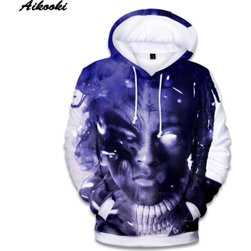 Sidno Hot Sale Xxxtentacion Fashion 3D Hoodies Men/Women Popular Hip Hop Hoodie Print Xxxtentacion Pullover Sweatshirt Top