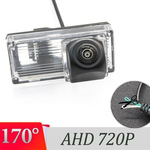 170 Degree AHD 1280*720P Vehicle Rear View Camera For Toyota Land Cruiser Prado 120 2002-2009/Land Cruiser 100 200 1998-2014 Car