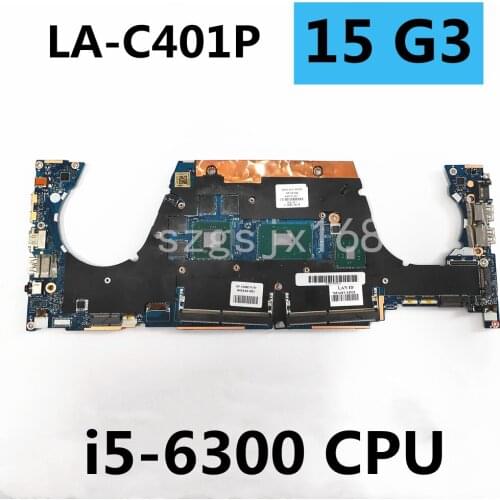 863779-601 LA-C401P laptop motherboard for hp zbook studio 15 g3 i5-6300HQ m1000m system board fully tested