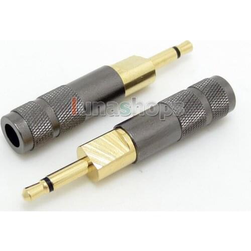 LN004481 Earphone Pins For Sennheiser HD700 Headphone Cable DIY Connectors Knurling Shell Adapter