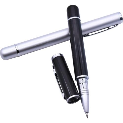 Metal USB Flash Drive 2.0 128MB Business Ballpoint Pen Stick Real Capacity Pendrive 16gb 8gb 4gb Photography (10pcs Free Logo)