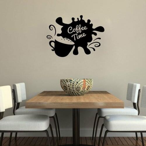 Cartoon Coffee Wall Stickers Animal Lover Home Decoration Accessories For Kids Rooms Decoration Decoration Accessories